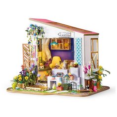 Набор для создания миниатюры (румбокс) "Летний домик" Цветной