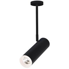 Светодиодный спот Elektrostandard DLS022 9W 4200K черный матовый 4690389144318