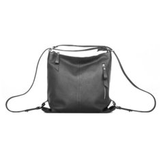 Сумка-рюкзак женская Афина 383 чёрная Afina