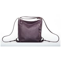Сумка-рюкзак женская Афина 383 фиолетовая флотер Afina