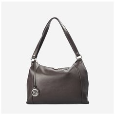 Сумка женская Афина 456 тёмно-коричневая флотер Afina