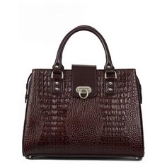 Сумка женская Афина 1041 коричневая ан. Afina