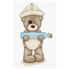 Набор для вышивания «Медвежонок Бруно», 10,5x20 см, Luca-S