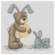 Набор для вышивания «Бруно», 19x18 см, Luca-S