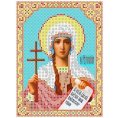 Набор вышивки бисером «Святая Татьяна», 13x17,2 см, Каролинка