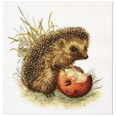 Набор для вышивания «Колючая лакомка», 21x23 см, Овен