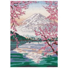 Набор для вышивания «Фудзияма и озеро Кавагути», 20х30 см, Овен