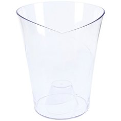 Кашпо "Орхидея" 1,5л прозрачный BMC