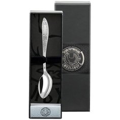 Ложка чайная посеребренная с позолотой "Жасмин" Кольчугинский мельхиор