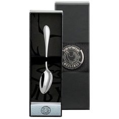 Кольчугинский мельхиор Кофейная ложка "Капелька" серебряный