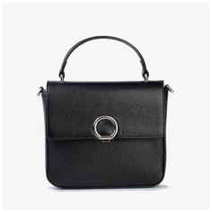 Сумка женская Афина 536 чёрная флотер Afina