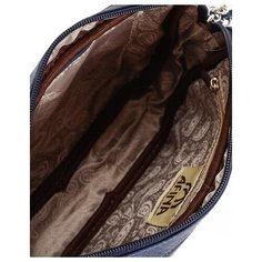 Клатч кожаный Афина, 129 чёрный Afina