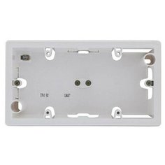 Коробка накладного монтажа 2-постовая Legrand Galea Valena белая 776182
