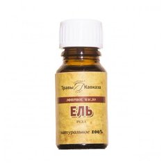 Травы Кавказа эфирное масло Ель 10 мл
