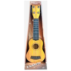Детский музыкальный инструмент гитара Ukulele 202-7, 4 струны, 38 см Play Smart