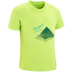 Футболка детская MH100 QUECHUA Х Decathlon Зеленый 131-140 CM 8-9