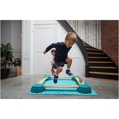 Шорты регулируемые дышащие для детской гимнастики темно-синие DOMYOS Х Decathlon Синий Графит/Светло-Серый 89-95cm 2-3Л