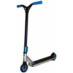 Детский трюковой самокат MegaCity Spector, серебристый