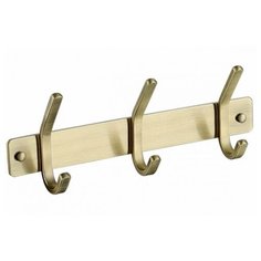 Планка с 3-мя крючками Kaiser H0053 Bronze