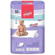 Одноразовые пеленки Bella Baby happy 60x90 10 шт.