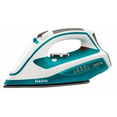 Утюг Magio MG-541 зеленый/белый/серый