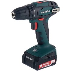 Аккумуляторная дрель-шуруповерт Metabo BS 14.4 10мм 2.0Ah x2 Case Set