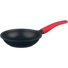 Сковорода GIPFEL VELOUR 0559, 20 см, черный/красный