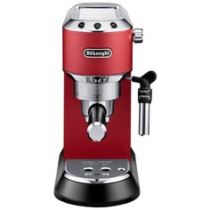Кофеварка рожковая DeLonghi Dedica EC 685, красный
