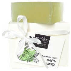 Мыло кусковое MI&KO Лайм и мята, 75 г
