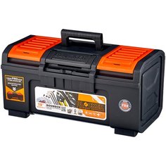 Ящик с органайзером BLOCKER Boombox BR3941 48x26.8x23.6 см 19 черный/оранжевый