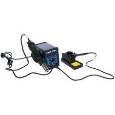 Паяльная станция ELEMENT 898BD, 700 Вт черный