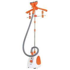 Отпариватель Mystery MGS-4001, белый/оранжевый