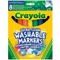 Crayola Фломастеры смываемые 8 шт. (58-8328)