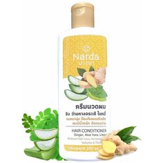 Narda кондиционер для волос с имбирем, алоэ вера и литсеей, 250 мл