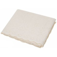 Скатерть Towa Ажурная Imperial 140х200 см бежевый