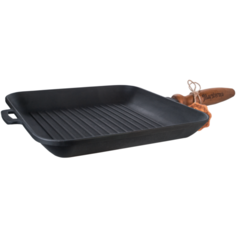 Сковорода-гриль Maysternya T307, 28х28 см, черный