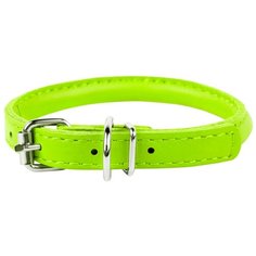 Ошейник COLLAR Glamour круглый 10мм 3505, обхват шеи 33-41 см зеленый