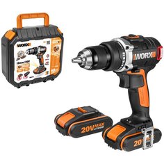 Аккумуляторная дрель-шуруповерт Worx WX175 2.0Ач х2 кейс