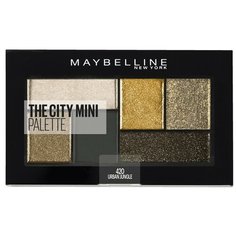 Maybelline New York Палетка теней для век The city mini 420 urban jungle