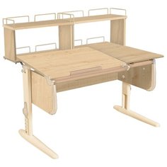 Стол детский ДЭМИ White-Double СУТ 25-01Д2 120x82 см клен/бежевый/бежевый