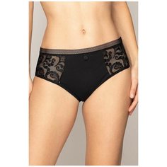 Empreinte Трусы кюлоты Stella средней посадки, размер 50, черный