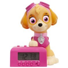 Часы настольные BulbBotz PAW patrol Skye розовый