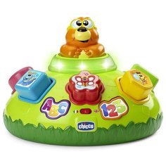Интерактивная развивающая игрушка Chicco Говорящий крот, зеленый