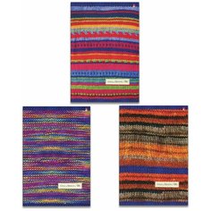 Тетрадь А4, 96 л., АЛЬТ, скоба, клетка, гибридный лак, "МОДНЫЙ СВИТЕР" (3 вида), 7-96-518