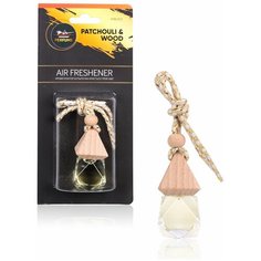 Ароматизатор-бутылочка кристалл "Perfume" PATCHOULI & WOOD Airline