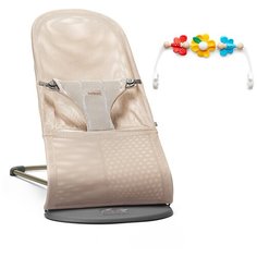 Шезлонг BabyBjorn Bliss (сетка набор), Pearly pink