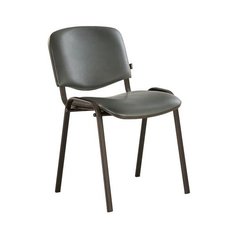 Стул Brabix Iso (CF-005), металл/искусственная кожа, цвет: серый