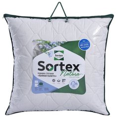 Подушка Sortex Natura Льняная палитра, стеганая (6л7-512) 70 х 70 см белый