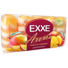 Мыло кусковое Exxe Aroma Манго & глицерин, 5 шт.