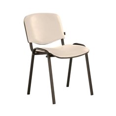 Стул Brabix Iso (CF-005), металл/искусственная кожа, цвет: бежевый